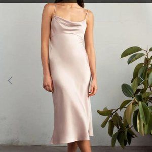 Jenny Yoo Adele Satin dress